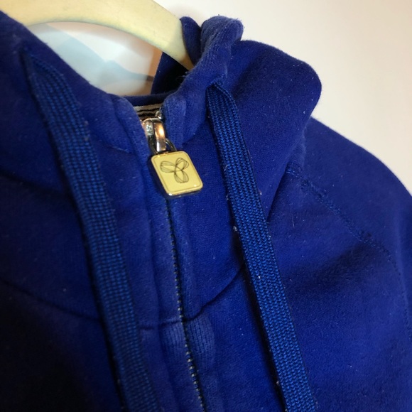 Aritzia TNA Zip-Up Hoodie | Size XS Royal Blue - Picture 6 of 10